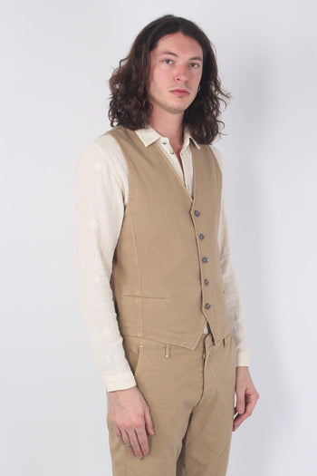 Gilet Misto Lino Coloniale - 4