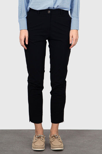 Revo Chino Wom Pant Nero Donna - 4