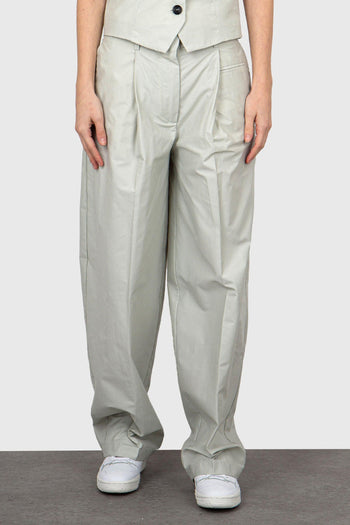 Pantalone Banana in Cotone Ghiaccio - 3