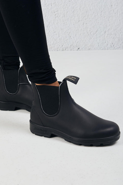 Boot Black Leather Nero Donna - 1