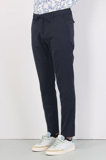 Pantalone Tessuto Tecnico Navy - 6