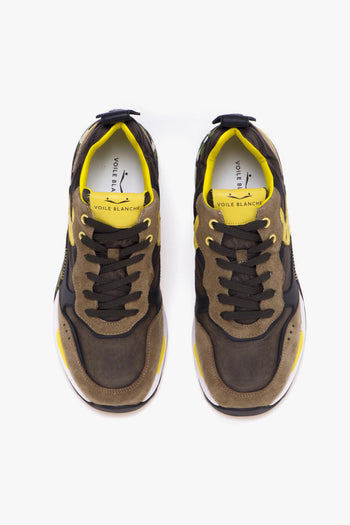 Sneaker Bholt in camoscio e tessuto - 5