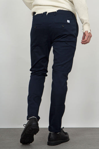 Pantalone Mike Blu Navy Uomo - 5