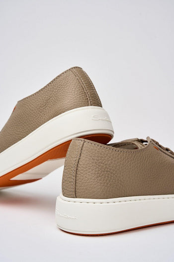 Sneaker in pelle bottalata - 3