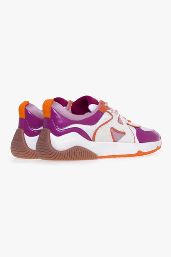 Sneaker H597 in vernice e mesh - 3