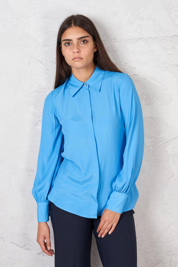 Camicia in misto seta - 3