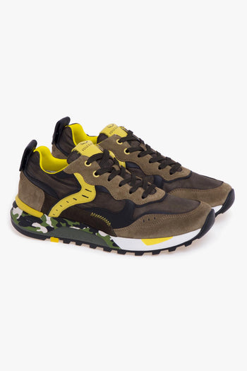 Sneaker Bholt in camoscio e tessuto - 2