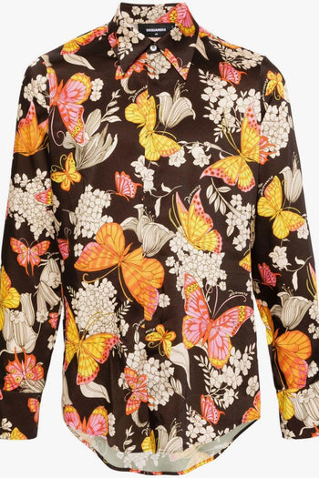 2 Camicia Multicolore Uomo Floreale - 5