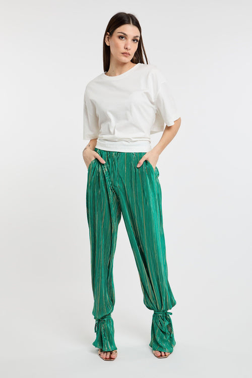 pantaloni Plissè 5681