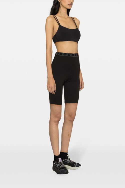 Short Nero Donna Aderente Stile Ciclista