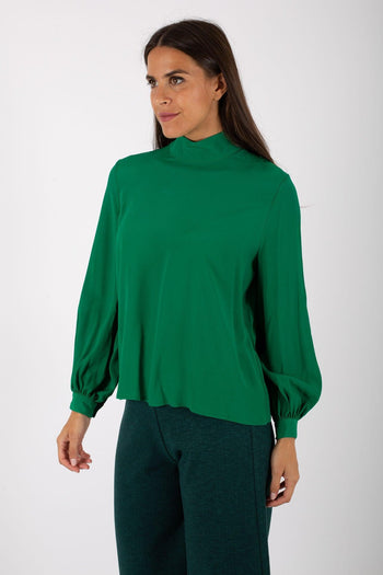 Blusa Collo Alto Donna - 3