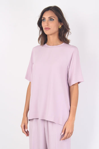 Casacca Crepe Viscosa Lilla - 7