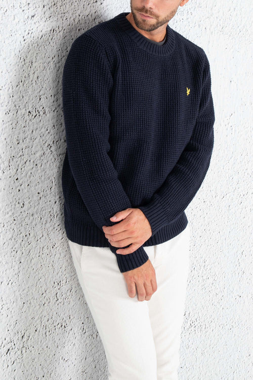 Pull G/c Punto Pannocchia Blu Uomo - 2