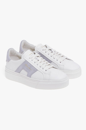 Sneaker Double Buckle in pelle - 2