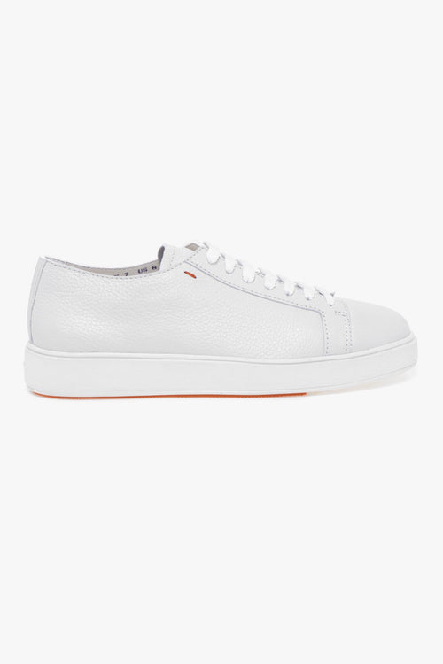 Sneaker in pelle martellata