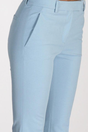 Slowear Pantalone Spaccco Azzurro Scuro Donna - 5