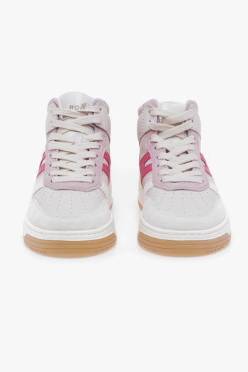 Sneaker H630 basket in pelle e camoscio - 5