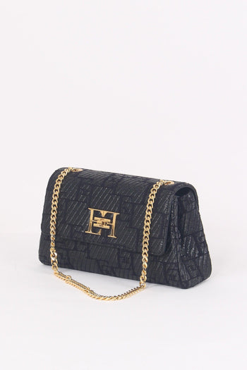 Tracolla Rafia Lurex Nero - 2
