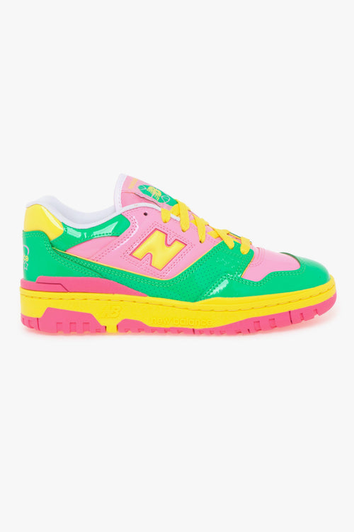 Sneaker 550 in vernice