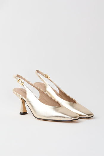 Slingback Lam Platino Donna - 2