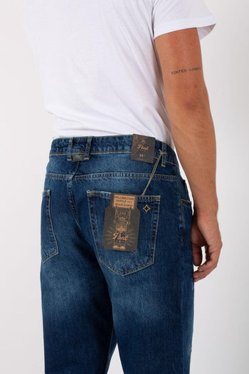 Denim Cropped Fit Uomo - 5