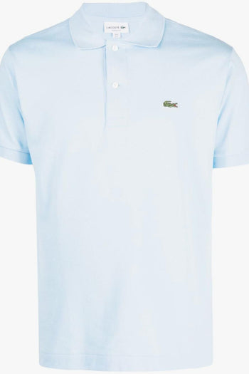 Polo Azzurro Uomo Verde con logo ricamato - 5