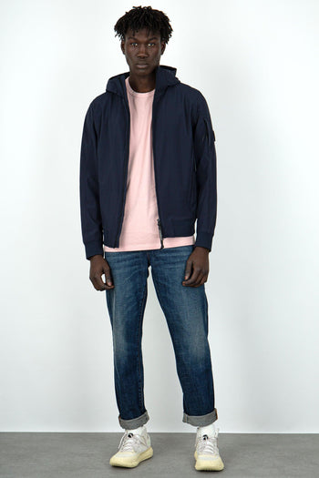 Giubbotto Shell-r Hooded Blu Scuro Uomo - 8