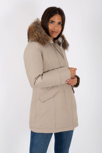 Arctic Parka 2 Tasche Grigio Donna - 4