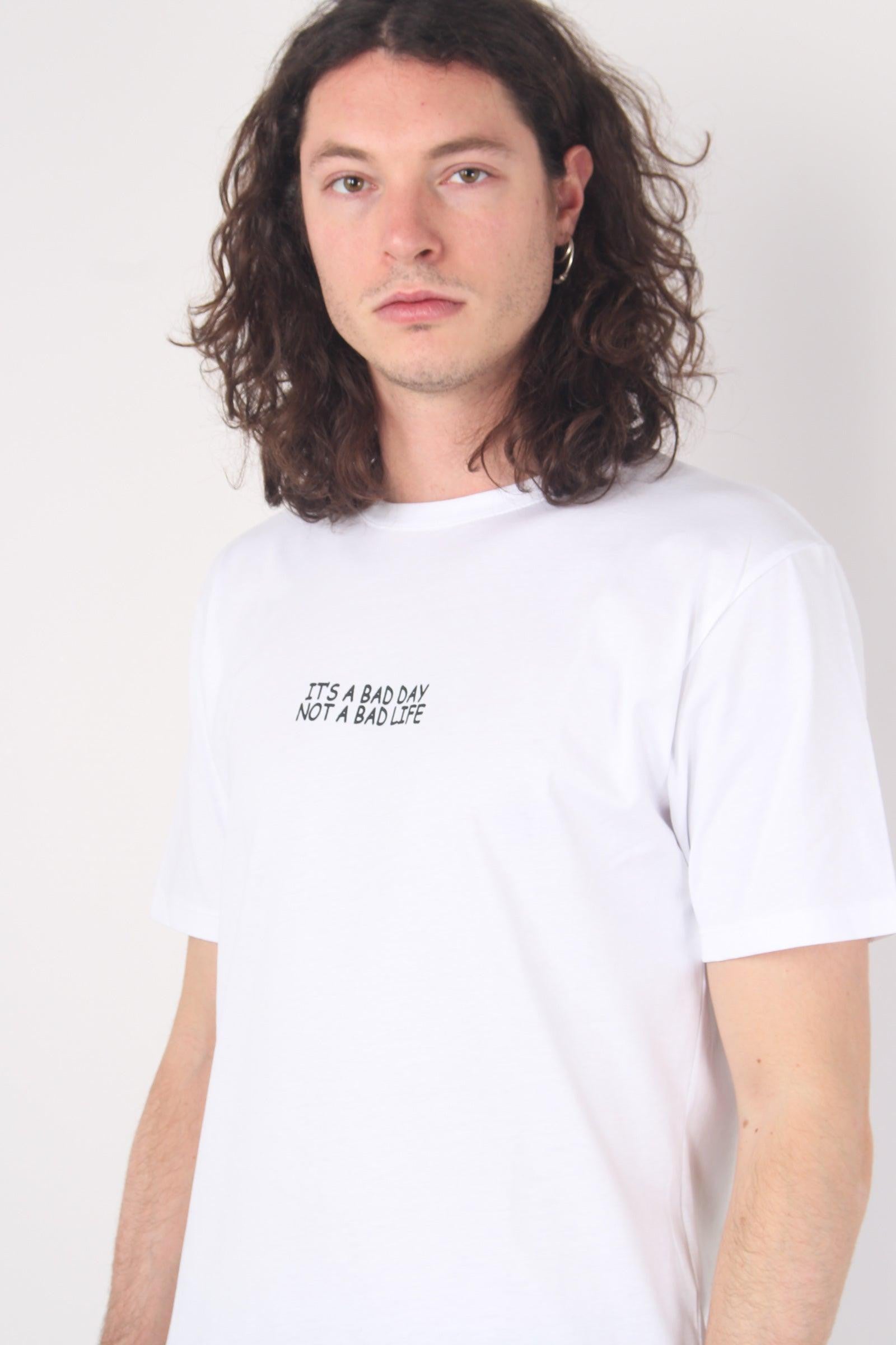 Berna T shirt Stampa Smile Bianco 151840 1001007805086 1001007805088 su Progetto Seta