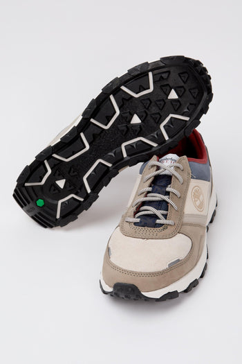 Sneaker Light Taupe Nubuck Uomo - 6