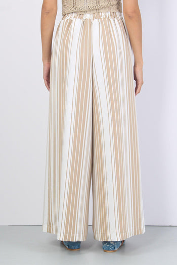 Pantalone Coulisse Riga Panna/beige - 4