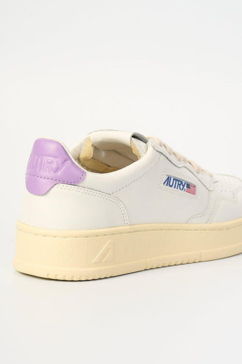 Sneaker Medalist AULW-LL59 Bianco/lilla Donna - 2