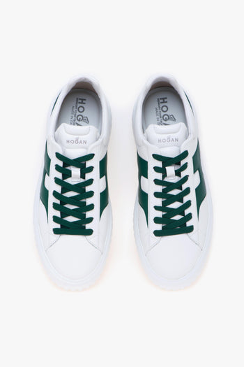 Sneaker H-stripes in pelle - 5