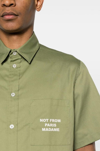 Camicia Verde Uomo con stampa - 2