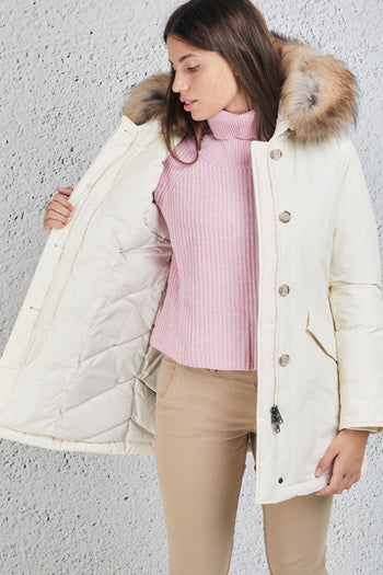 Arctic Parka 2 Tasche Bianco Donna - 6