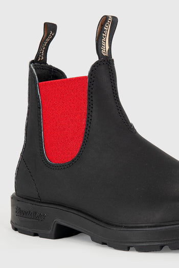 Stivaletto Beatle 508 Pelle Nero/Rosso - 5