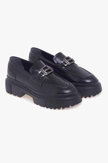Mocassino H629 in pelle spazzolata - 2