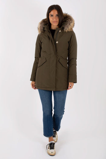 Arctic Parka 2 Tasche Verde Donna - 5