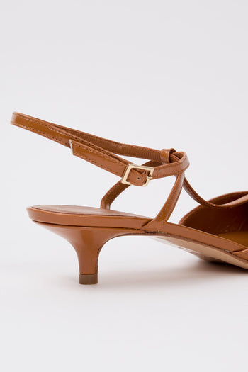 Slingback Cuoio Donna - 4