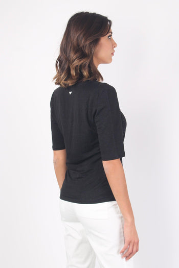 Brunate T-shirt Multilogo Ri Nero - 6