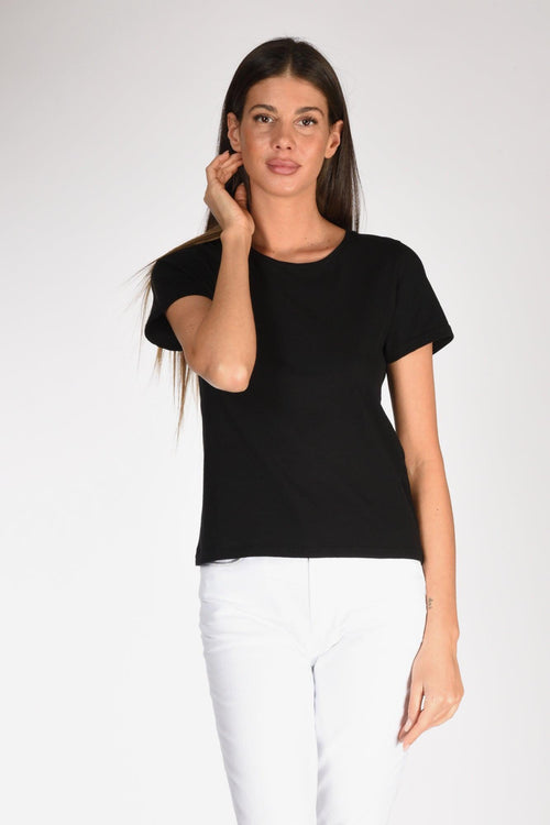 Paris Tshirt M. Corta Nero Donna