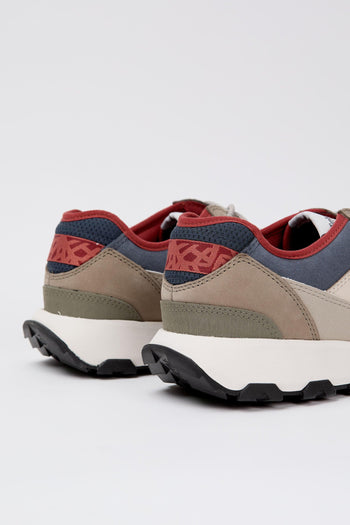 Sneaker Light Taupe Nubuck Uomo - 4