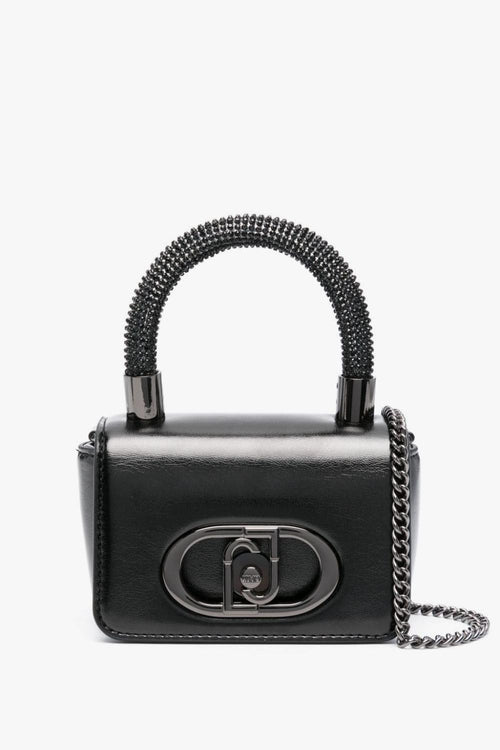 Borsa Nero Donna tote con decorazione