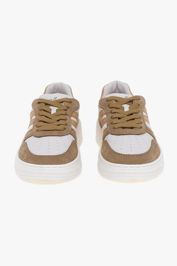 Sneaker Basket H630 in pelle e nabuck - 5