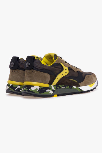 Sneaker Bholt in camoscio e tessuto - 3