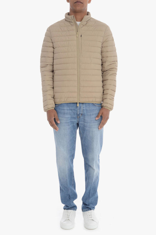 Giubbotto Beige Uomo Biker Mito - 1