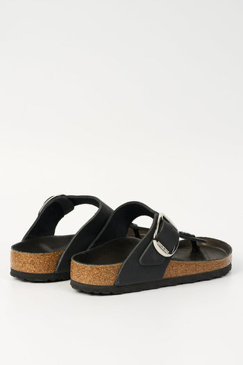 Ciabatta Gizeh Big Buckle Nero Donna - 4