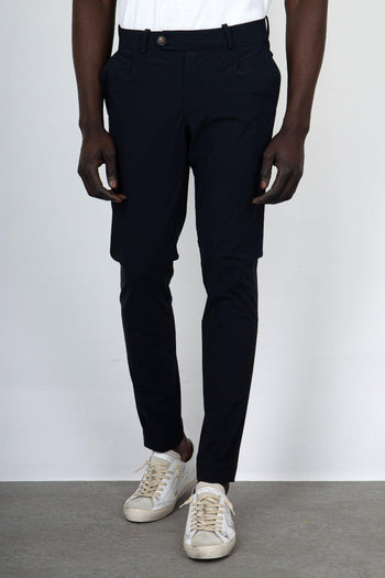 Pantalone Revo Chino Pence Pant Blu Scuro - 4