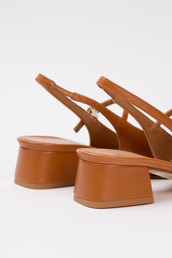 Slingback Kiss+cuoio Donna - 4