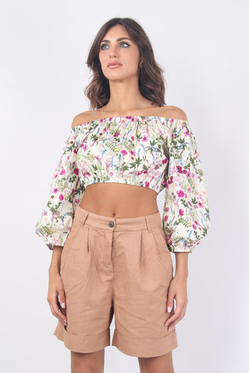 Short Misto Lino Pences Nude - 7